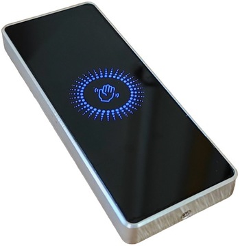 ZEWNĘTRZNY NATYNKOWY PRZYCISK WYJŚCIA OTWARCIA DRZWI FURTKA CZARNY IP68 LED