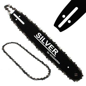 PROWADNICA do piły 2x ŁAŃCUCH MF 18 /72/ .325/1.5mm 45cm PILARKI HUSQVARNA