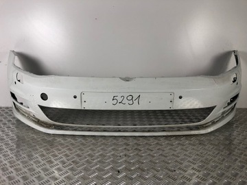 VW GOLF VII 7 5G0 12-16 5G0807221 БАМПЕР ПЕРІД ПЕРЕДНІ 