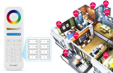 ОРИГИНАЛЬНЫЙ пульт дистанционного управления FUT089 RGB CCT MiBoxer Mi-Light