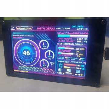 3,5-дюймовый IPS-монитор с ЖК-дисплеем AI Light