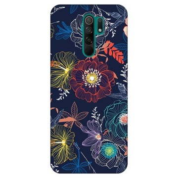 Etui do Xiaomi Redmi 9 Kwiaty floral