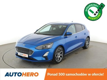 Ford Focus IV Hatchback 1.5 EcoBoost 150KM 2020 Ford Focus Navi Czujniki parkowania Klimatyzacja