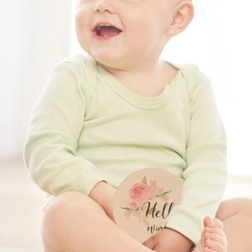 Baby Milestone Cards Znak Narodziny 6 szt