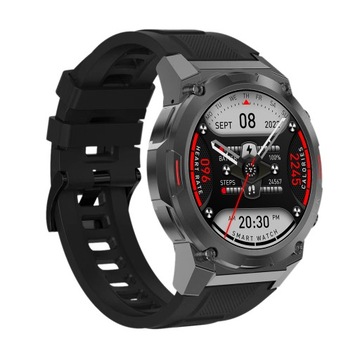 Męski Zegarek Smartwatch Maxcom FW63 IP68 AMOLED Rozmowy Głosowe Menu PL