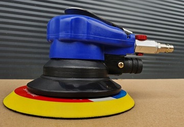 ПНЕВМАТИЧЕСКАЯ ЭКСЦЕНТРИЧЕСКАЯ ШЛИФОВАЛЬНАЯ МАШИНА ДЛЯ ДЕРЕВА, МЕТАЛЛА 125 + 150 ММ