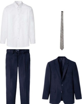 GARNITUR MĘSKI 4 CZESCI 60