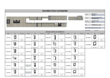 Мебель Кухонные шкафы в скандинавском стиле Stilo