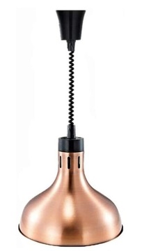 Lampa grzewcza 250W miedziana śr. 29,5cm Szron A6512-1407