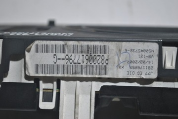 PŘÍSTROJOVÁ DESKA BUDÍK RENAULT MODUL 1.5 DCI P8200617796