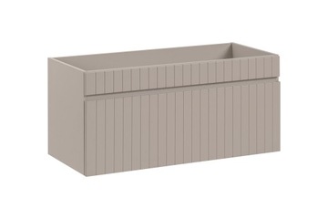 Szafka łazienkowa wisząca 100c kaszmirowa szuflada