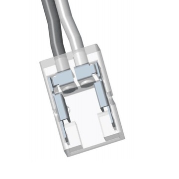 РАЗЪЕМ ДЛЯ СВЕТОДИОДНОЙ ЛЕНТЫ COB NEON MONO 8мм С КАБЕЛЕМ