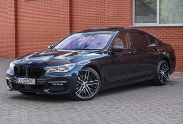 BMW Seria 7 G11-G12 Sedan 750d 400KM 2018 BMW 750Ld M50d 400PS/460PS Piękna Max Opcja Prywatna Możliwa Gwarancja !, zdjęcie 33