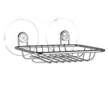 НАСТЕННАЯ МЫЛЬНИЦА С ПРОВОЛОЧНЫМИ ПРИСОСАМИ, БЕЗ СВЕРЛЕНИЯ