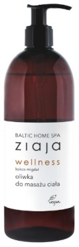 ZIAJA BALTIC OLIWKA DO MASAŻU ciała WELLNESS 490ml