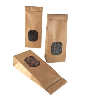 ЧАЙНЫЙ ПАКЕТ С ОКНОМ + ЗАКРЫТКОЙ 50 ШТ.