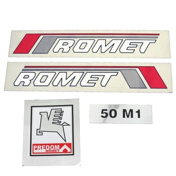 NAKLEJKA NAKLEJKI KOMPLET ROMET MOTORYNKA PONY M1