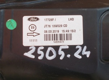 FORD TRANSIT COURIER FACELIFT 2018- SVĚTLO PŘEDNÍ PRAVÁ ORIGINÁLNÍ JT7613W029CD