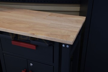 МЕБЕЛЬ ДЛЯ МАСТЕРСКОЙ С ПОДВИЖНЫМ СТОЛОМ И МОБИЛЬНЫМИ ШКАФАМИ, ШКАФОМ, ПОЛКОЙ SZ101