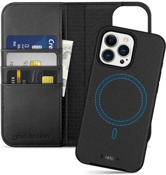 SHIELDON iPhone 15 Pro Max ETUI OBUDOWA SKÓRA