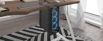 UCHWYT PODWIESZANY BONTEC DO KOMPUTERA PC JEDNOSTKI CENTRALNEJ POD BIURKO