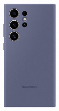 ORYGINALNE ETUI SILICONE CASE DO SAMSUNG GALAXY S24 ULTRA LAWENDOWE VIOLET
