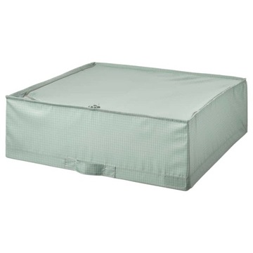 Pudełko z pokrywką na ściereczki Ikea Stuk, odcienie zieleni, 55x51x18 cm