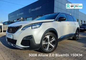 Peugeot 5008 II Crossover 2.0 BlueHDI 150KM 2018 Peugeot 5008 236 2.0 BlueHDI Allure 150 KM 2.0 Diesel 150KM