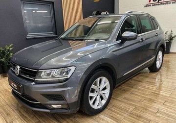 Volkswagen Tiguan II SUV 2.0 TDI 150KM 2018 Volkswagen Tiguan 2.0 TDI dsg navi PERFEKCYJNY bezwypadkowy virtual FU, zdjęcie 11