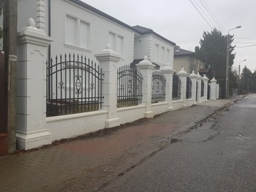 ДВОРЕЦОВЫЕ ЗАБОРЫ, СТОЛБЫ, ПРОЛЕТЫ, СТИЛЬНЫЕ