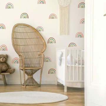 NAKLEJKA VINTAGE BOHO TĘCZA RMK4582SCS