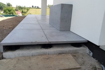 Плиты перекрытия Архитектурный бетон Терраса 120см