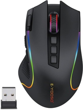 MYSZ GAMINGOWA E-YOOSO X11 PRO 8000 DPI OPTYCZNA MYSZKA DLA GRACZY LED RGB