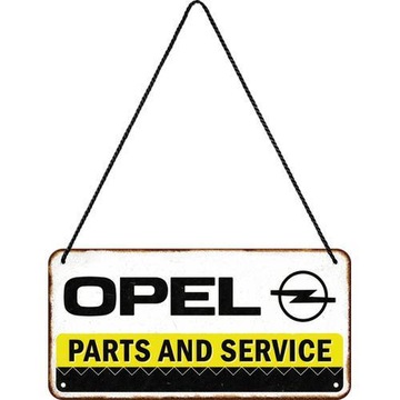 Tablica zawieszka OPEL SERVICE na drzwi metalowa
