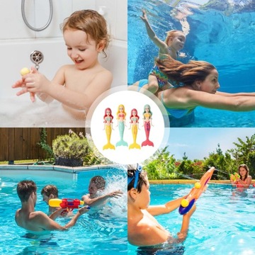 Игрушка Spubes для дайвинга плавательной сирены для бассейна для водяной бани