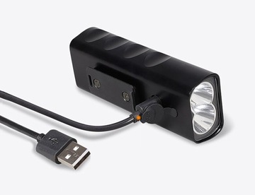 Велосипедный фонарь 2 x LED CREE XML-T6 1800мАч (E096)