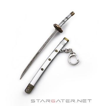 miecz Katana 17 cm - Brelok Breloczek Keychain - One Piece