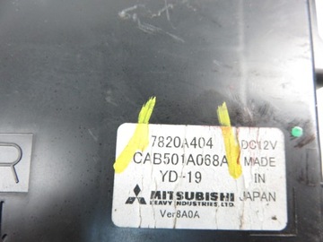 ŘÍZENÍ KLIMA MITSUBISHI ASX 7820A404