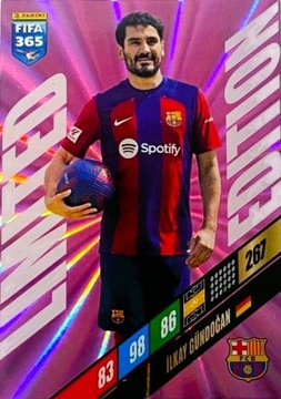 FIFA 365 2024 PANINI KARTA LIMITED EDITION GUNDOGAN FC BARCELONA