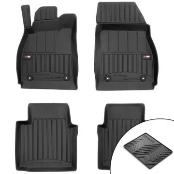 Gumové koberce 3D Saab 9-5 II 2010-2012 podložka bonus