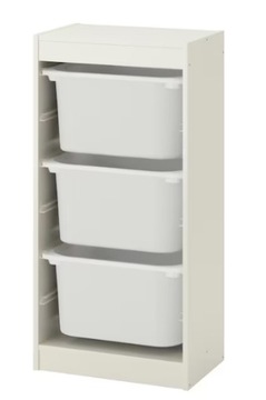 IKEA TROFAST Regał z pojemnikami
