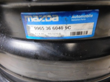 DISK OCELOVÝ MAZDA OE 5.5" X 14" 4X100 ET 45