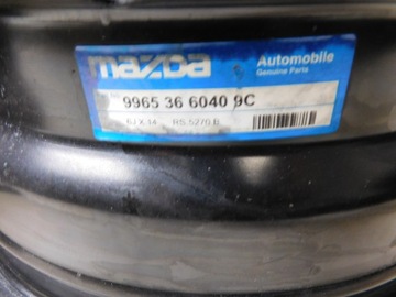 DISK OCELOVÝ 14 MAZDA 2 323F ET45 4X100 6J ORIGINÁLNÍ