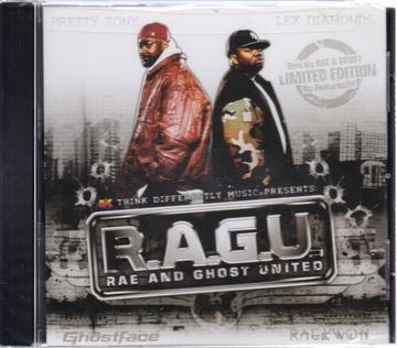 CD- RAEKWON & GHOSTFACE- R.A.G.U (W FOLII)