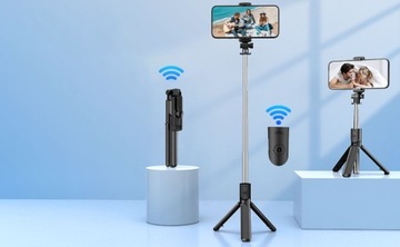 STATYW NA TELEFON KIJEK DO SELFIE STICK + PILOT BL