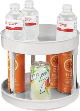 ПОЛКА ДЛЯ ХРАНЕНИЯ 2-Х ЯРУСНАЯ, СВЕТЛО-СЕРАЯ, 2 ШТ.