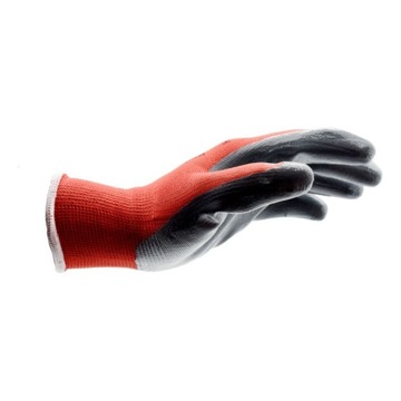 WURTH RĘKAWICE ROBOCZE OCHRONNE RED NITRILE R. 9