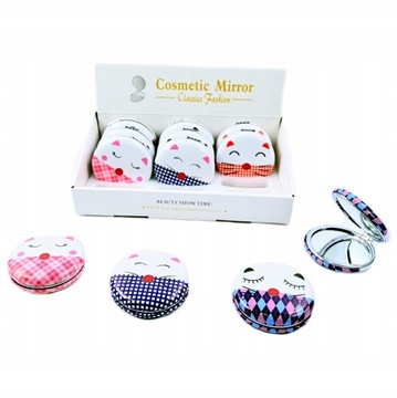 КОСМЕТИЧЕСКОЕ ЗЕРКАЛО ДЛЯ ДЕВОЧКИ, РАЗНЫЕ ЦВЕТА