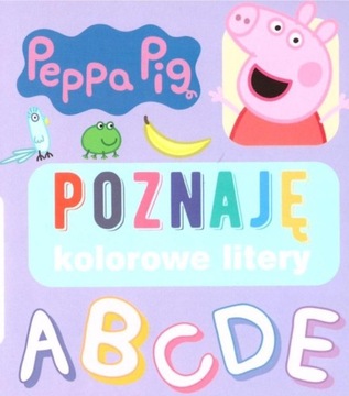Poznaję kolorowe litery ŚWINKA PEPPA