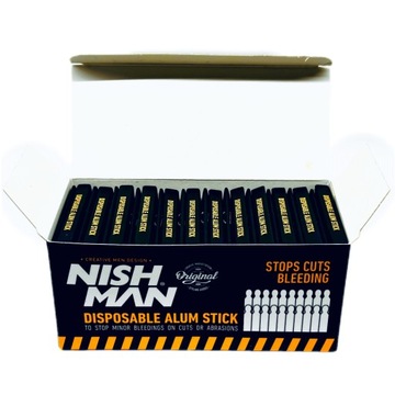 НИШМАН Алун упаковка 24 шт. Квасцовые палочки, квасцовые палочки, спички